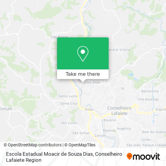 Escola Estadual Moacir de Souza Dias map