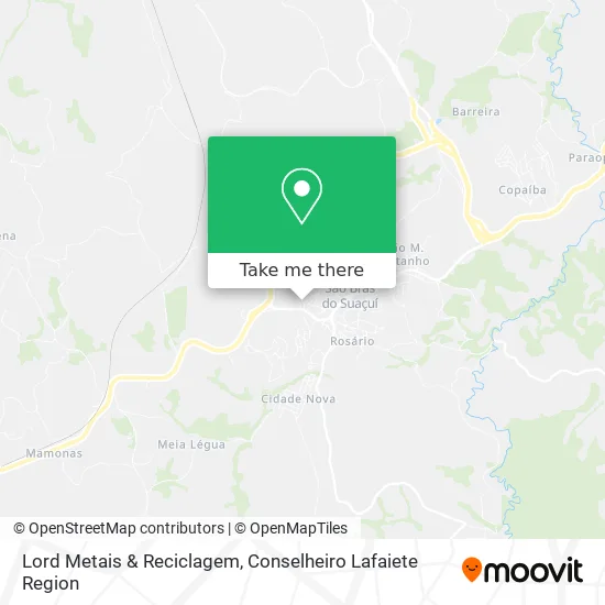 Lord Metais & Reciclagem map