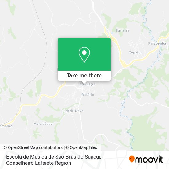 Escola de Música de São Brás do Suaçuí map