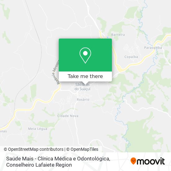 Saúde Mais - Clínica Médica e Odontológica map