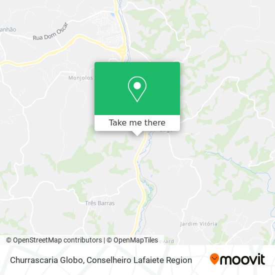 Churrascaria Globo map