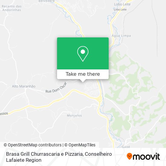 Brasa Grill Churrascaria e Pizzaria map