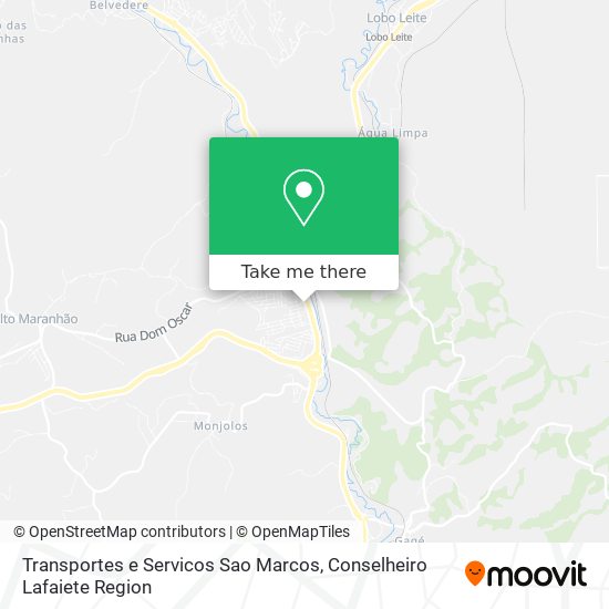 Transportes e Servicos Sao Marcos map