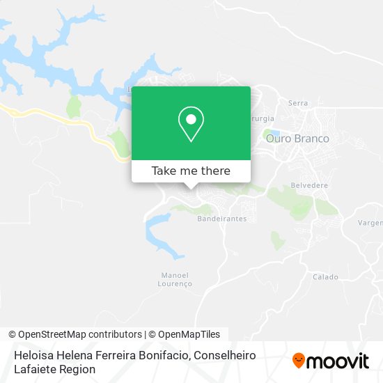 Heloisa Helena Ferreira Bonifacio map