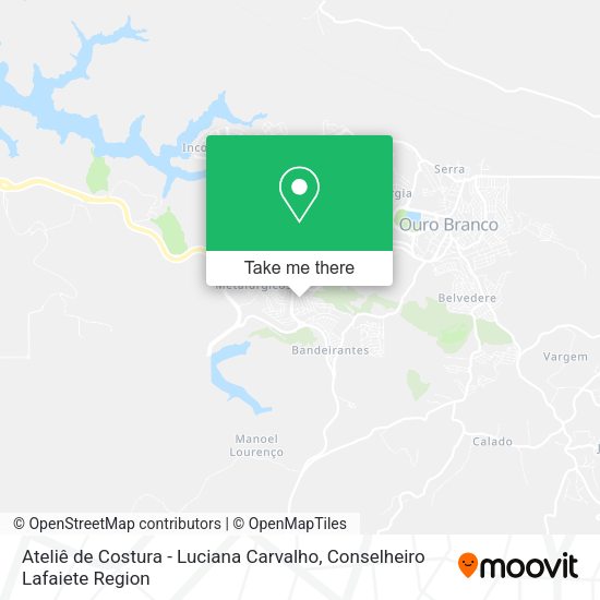 Ateliê de Costura - Luciana Carvalho map