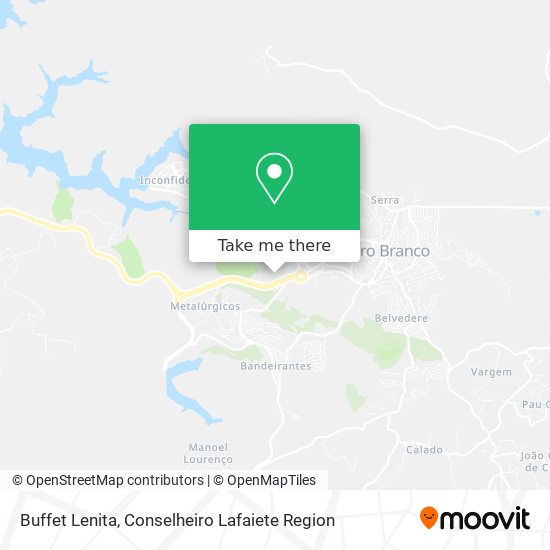 Buffet Lenita map