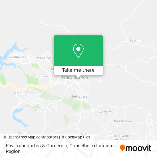 Rav Transportes & Comercio map