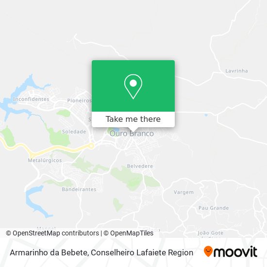 Armarinho da Bebete map