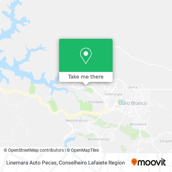 Linemara Auto Pecas map