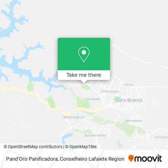 Pand'Oro Panificadora map