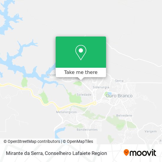Mirante da Serra map