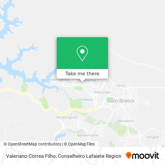 Valeriano Correa Filho map