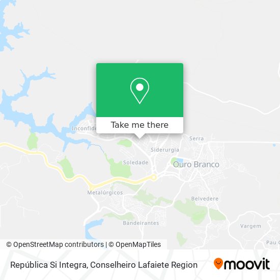 República Si Integra map