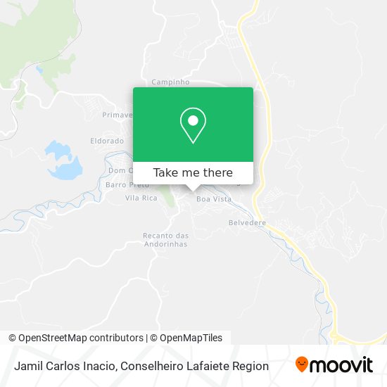 Jamil Carlos Inacio map