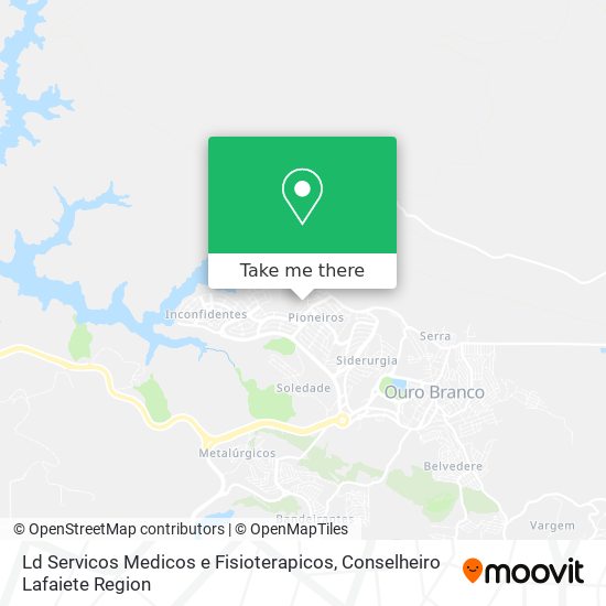 Ld Servicos Medicos e Fisioterapicos map