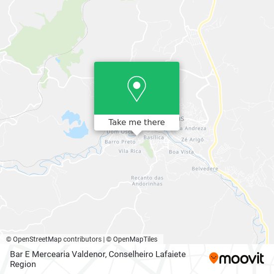 Bar E Mercearia Valdenor map