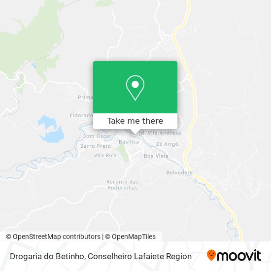 Drogaria do Betinho map