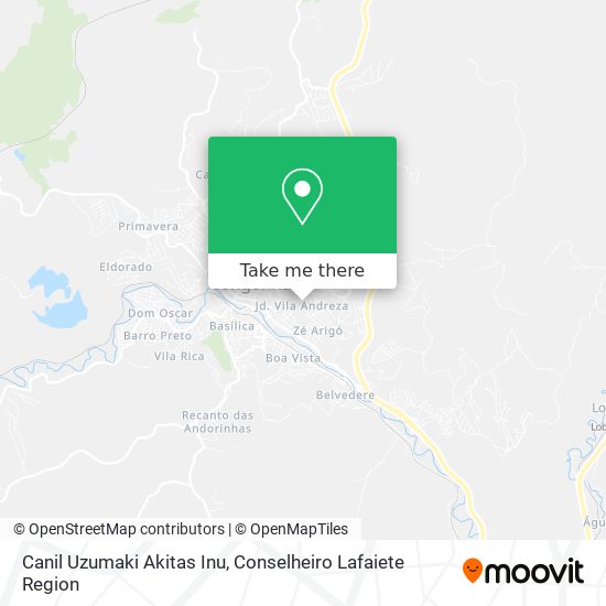 Canil Uzumaki Akitas Inu map