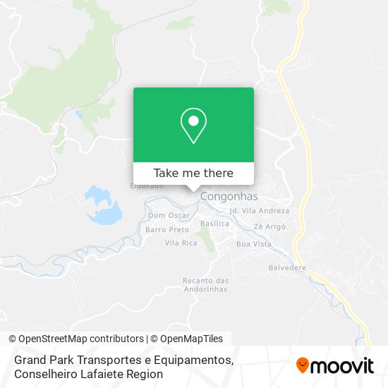 Grand Park Transportes e Equipamentos map