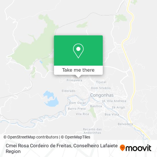 Cmei Rosa Cordeiro de Freitas map