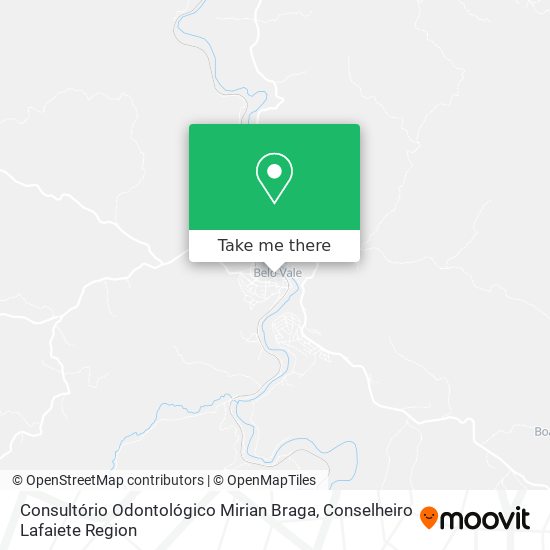 Mapa Consultório Odontológico Mirian Braga