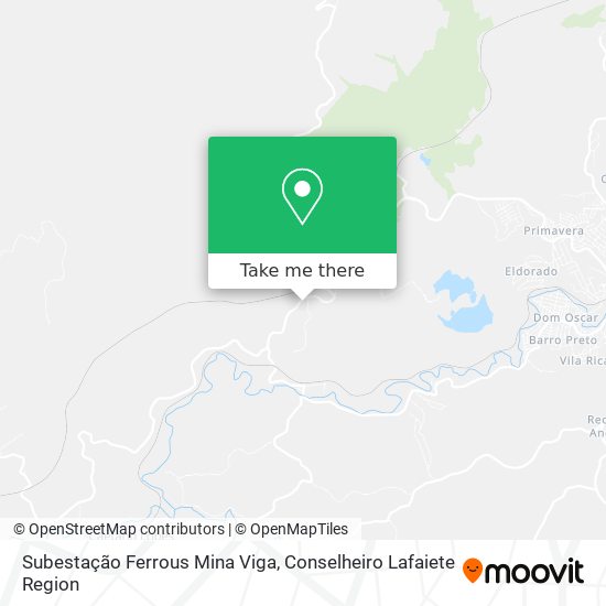 Subestação Ferrous Mina Viga map