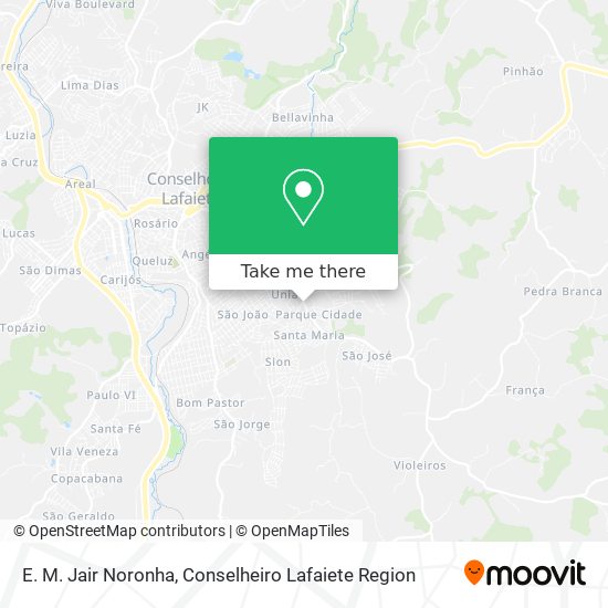 E. M. Jair Noronha map