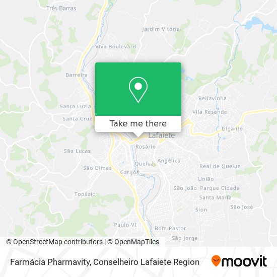 Farmácia Pharmavity map