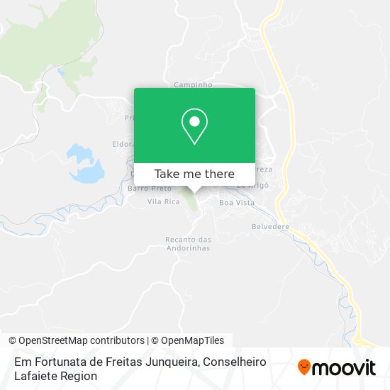 Em Fortunata de Freitas Junqueira map