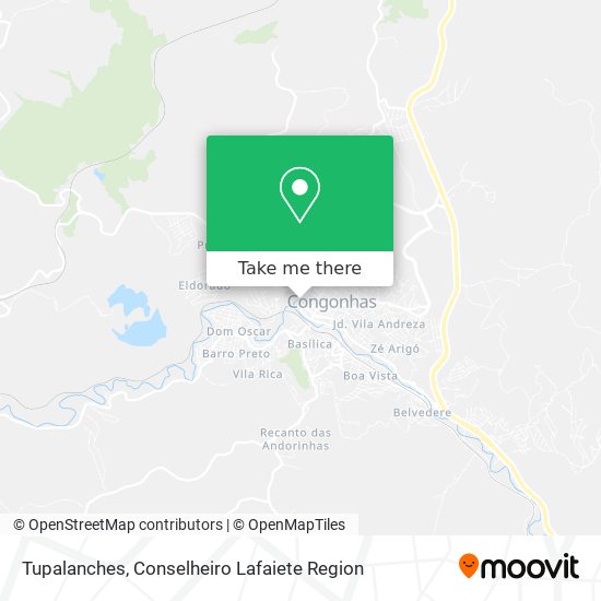 Tupalanches map