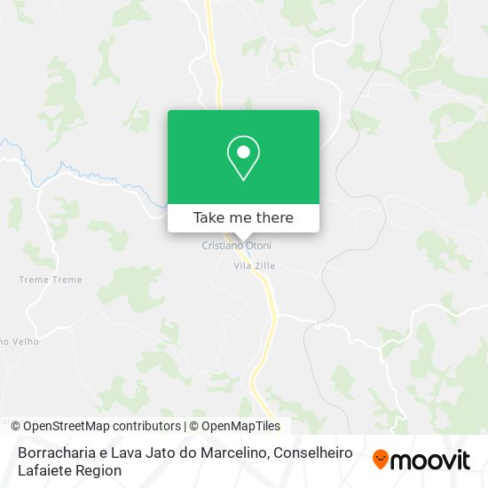 Borracharia e Lava Jato do Marcelino map