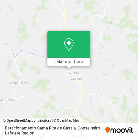 Estacionamento Santa Rita de Cassia map