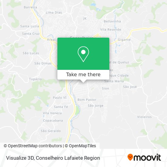 Visualize 3D map