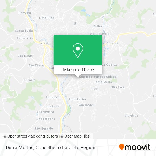 Dutra Modas map