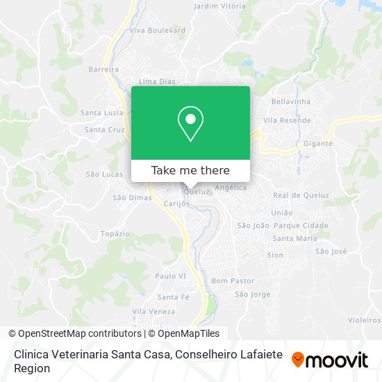 Clinica Veterinaria Santa Casa map