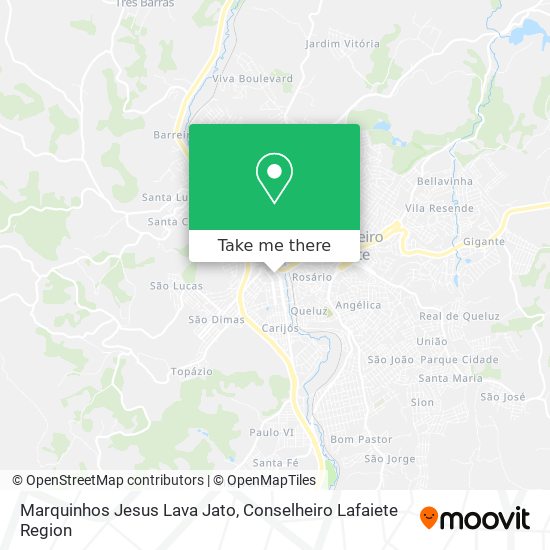 Marquinhos Jesus Lava Jato map