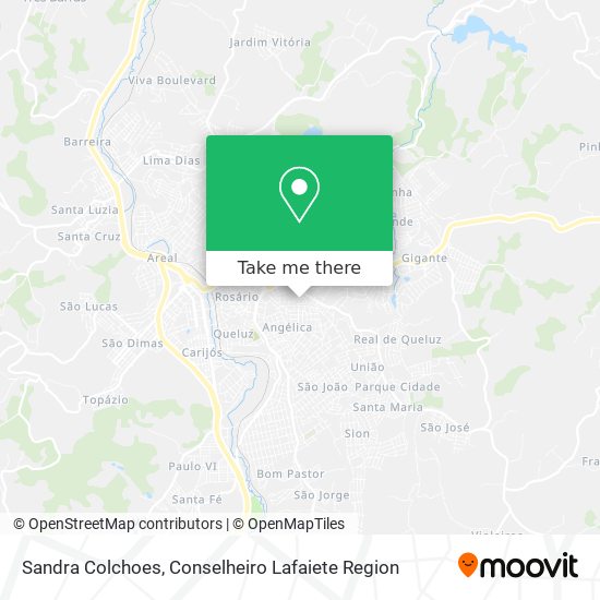 Sandra Colchoes map