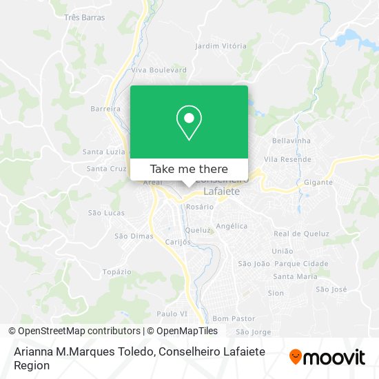 Arianna M.Marques Toledo map