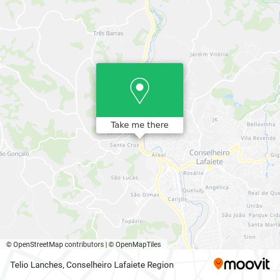 Telio Lanches map