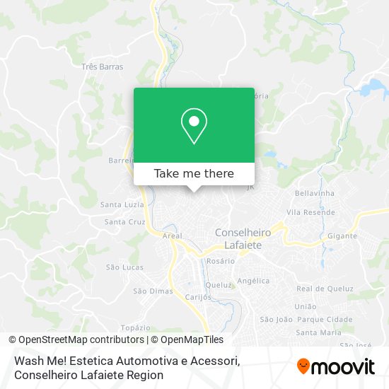 Wash Me! Estetica Automotiva e Acessori map