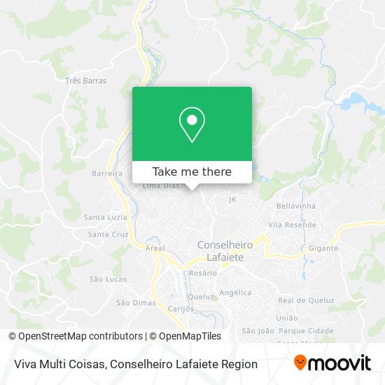 Viva Multi Coisas map