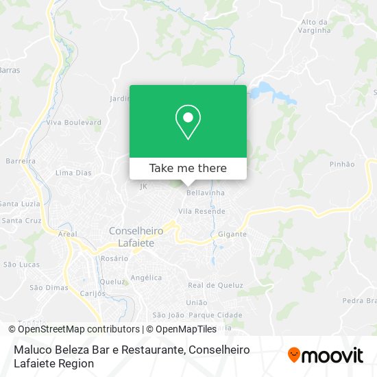 Maluco Beleza Bar e Restaurante map