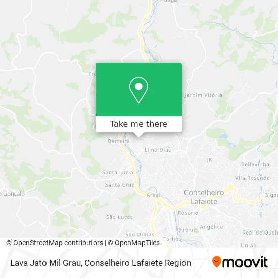Lava Jato Mil Grau map