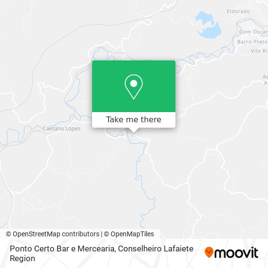 Ponto Certo Bar e Mercearia map