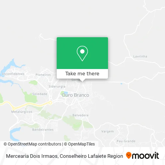 Mercearia Dois Irmaos map