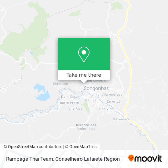 Rampage Thai Team map