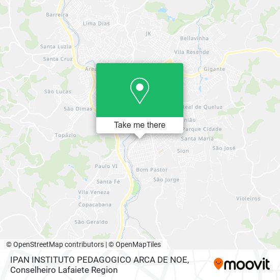 IPAN INSTITUTO PEDAGOGICO ARCA DE NOE map