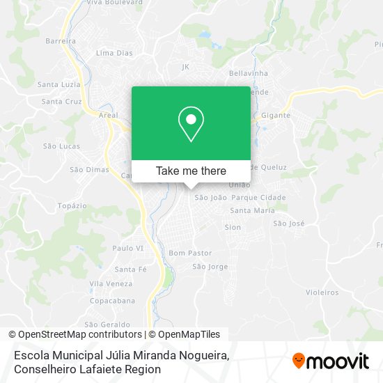 Escola Municipal Júlia Miranda Nogueira map