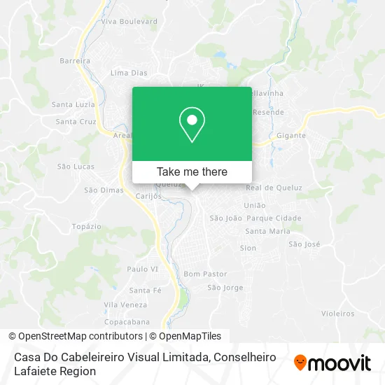 Casa Do Cabeleireiro Visual Limitada map