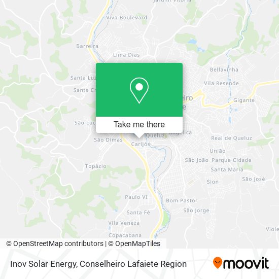 Inov Solar Energy map